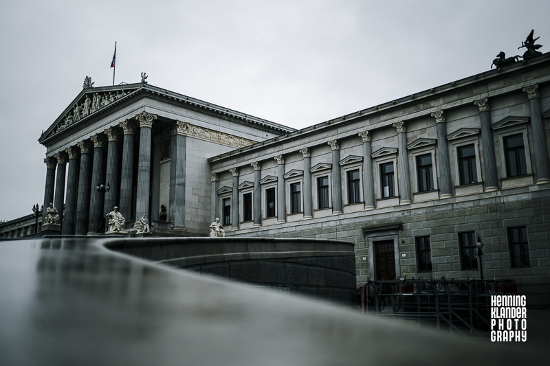 Eine Außenansicht …